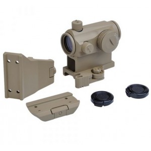 Коллиматорный прицел AIM-O T1 DE Red/Green Dot, 45° Offset Mount, QD Mount and Low Mount AO5052-DE